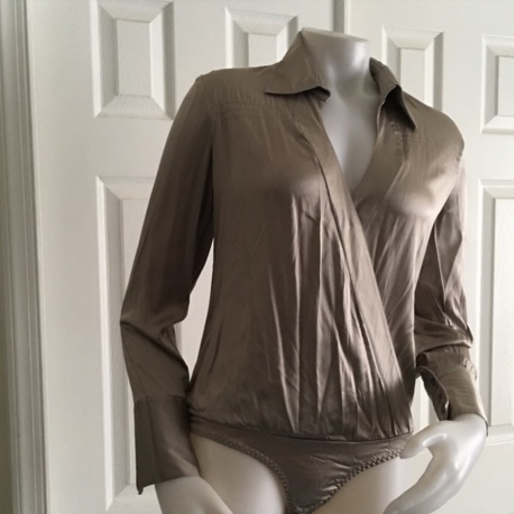 Victoria's Secret Moda International Silk Bodysuit